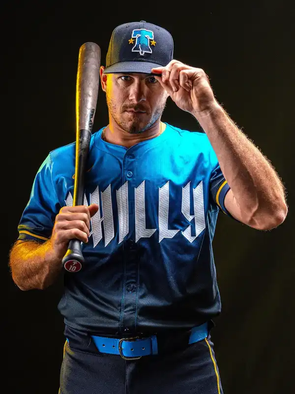 Philadelphia Phillies City Connect Navy Jersey