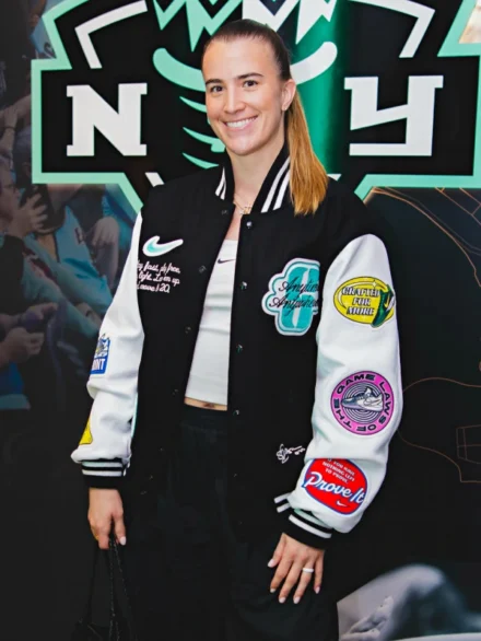 Sabrina Ionescu Nike Any Time Any Where Varsity Jacket