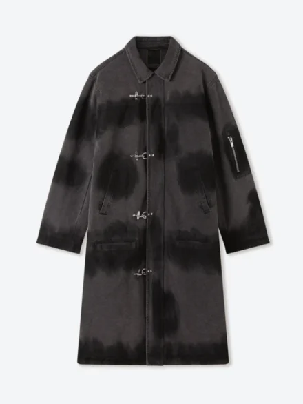 Shinzo Shige Canvas Clasp Trench Coat