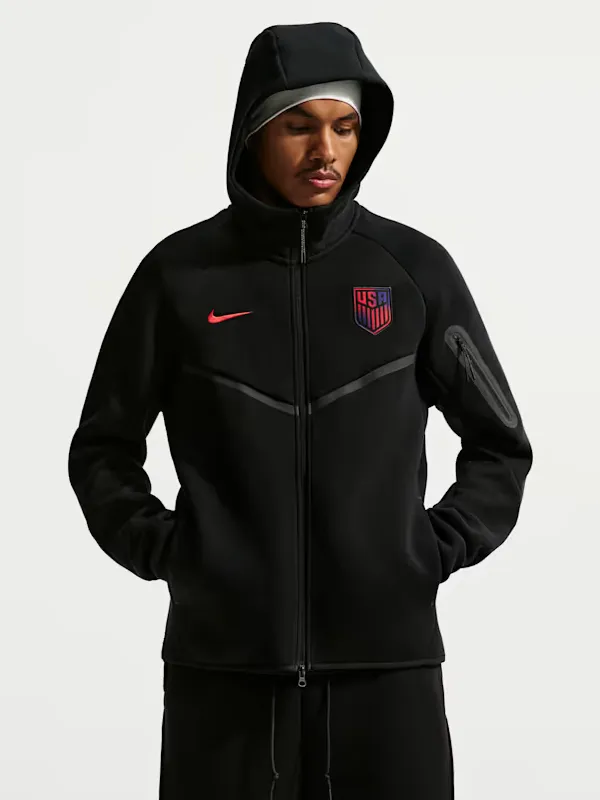 USMNT Tech Fleece Windrunner Men's Nike Soccer Full-Zip Hoodie Jacket