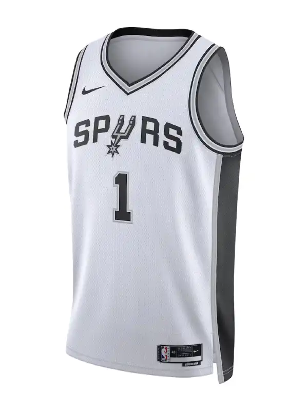 Unisex San Antonio Spurs Victor Wembanyama Nike White Swingman Jersey - Association Edition