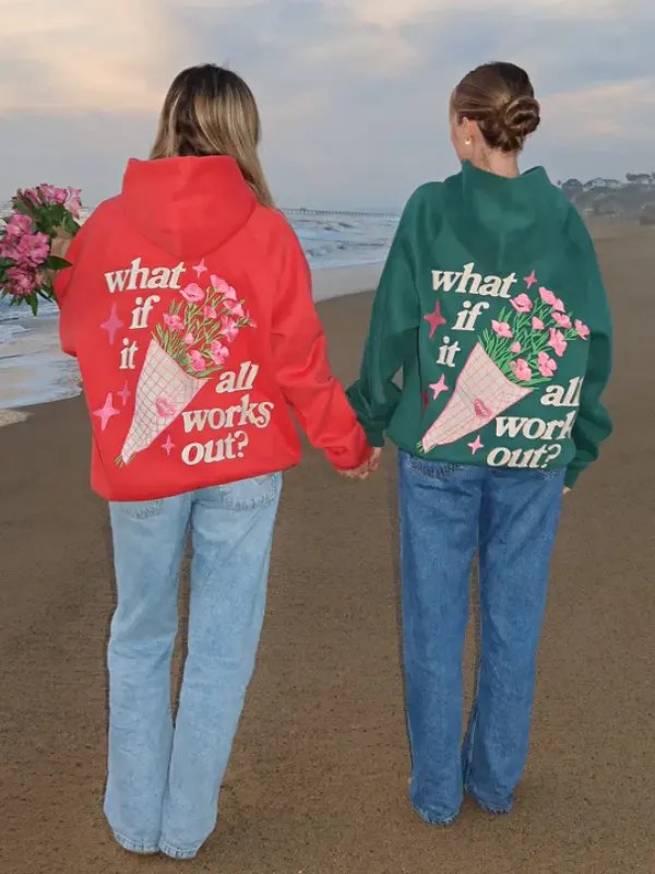 What If Oversized Lux Dandy Worldwide Hoodie