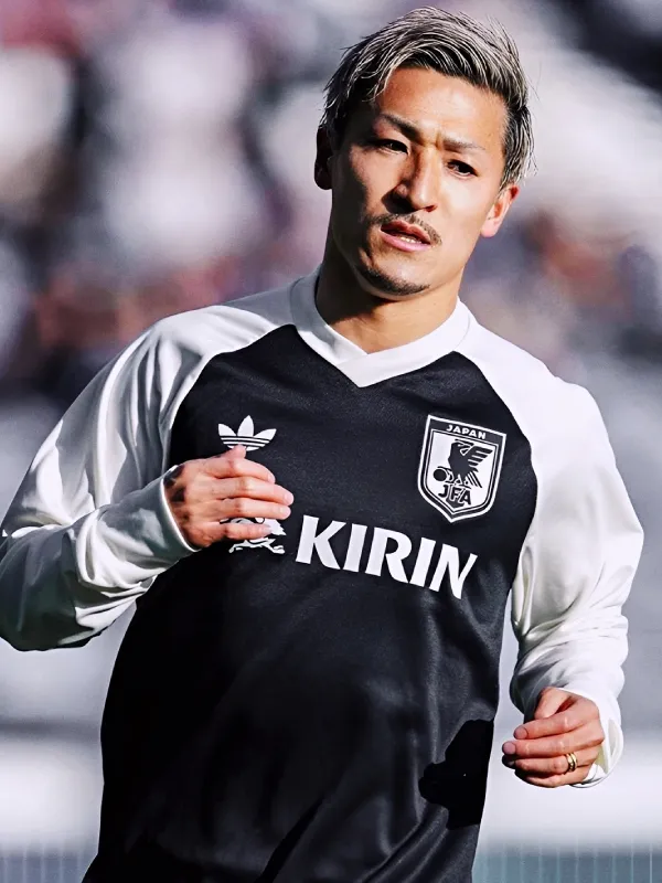 adidas Japan Away Pre Match long sleeves Jersey