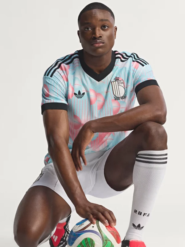 belgium pink and blue jersey