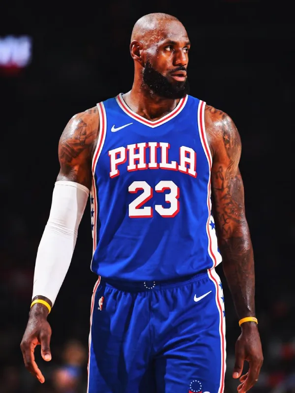 sixers lebron jersey 76ers