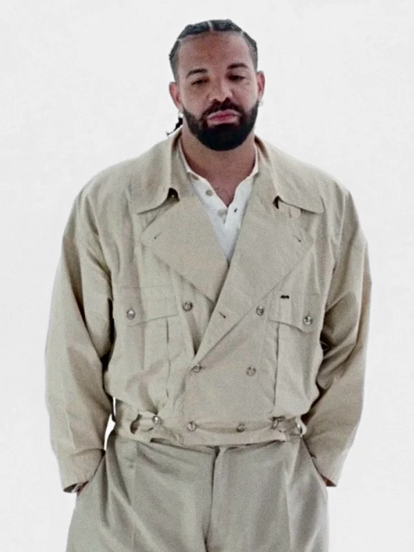 Drake 1980’s Double Breasted Bomber Jacket