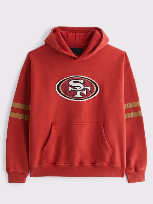Abercrombie 49ers Popover Hoodie