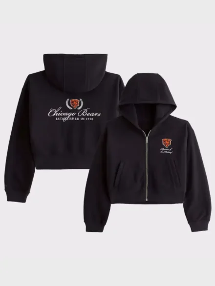 Abercrombie Bears YPB On The Go 6AM Full-Zip Hoodie