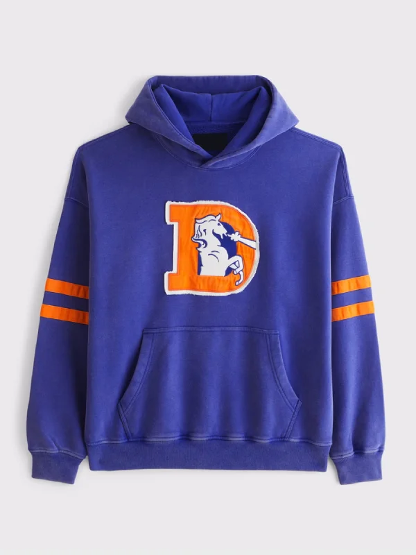 Abercrombie Broncos Popover Hoodie
