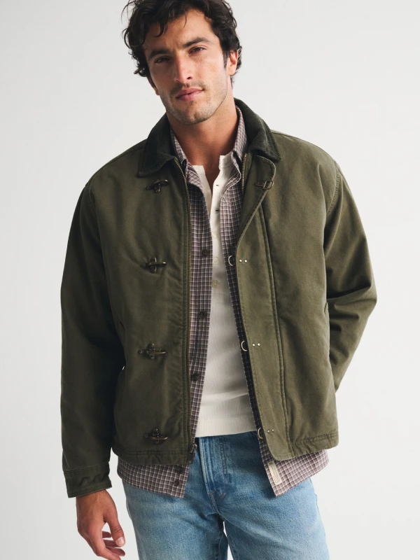 Abercrombie Canvas Clasp Jacket