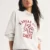 Abercrombie Chiefs Funnel-Neck Sweatshirt Cream