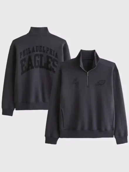 Abercrombie Eagles YPB neoKNIT MAX Half-Zip Sweatshirt