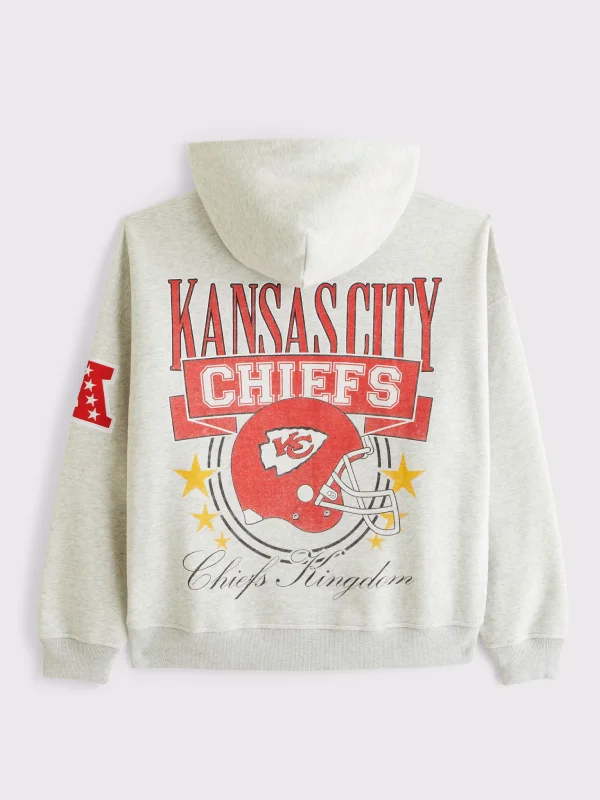 Abercrombie Kansas City Chiefs Full-Zip Hoodie
