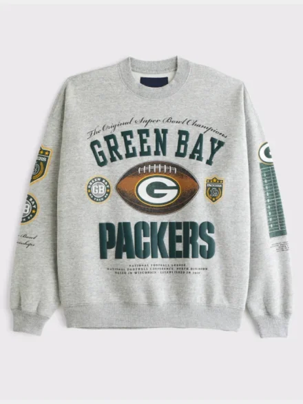 Abercrombie Packers Crew Sweatshirt