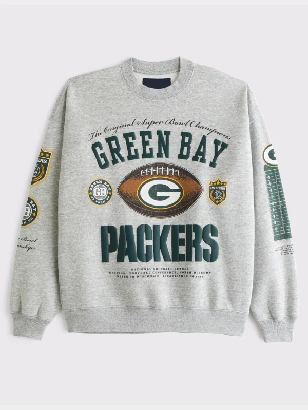 Abercrombie Packers Crew Sweatshirt