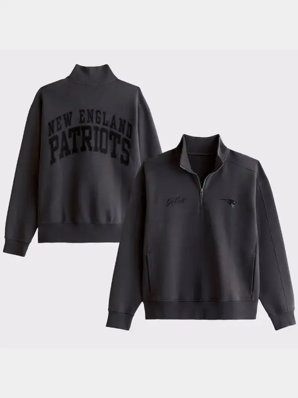 Abercrombie Patriots YPB neoKNIT MAX Half-Zip Sweatshirt