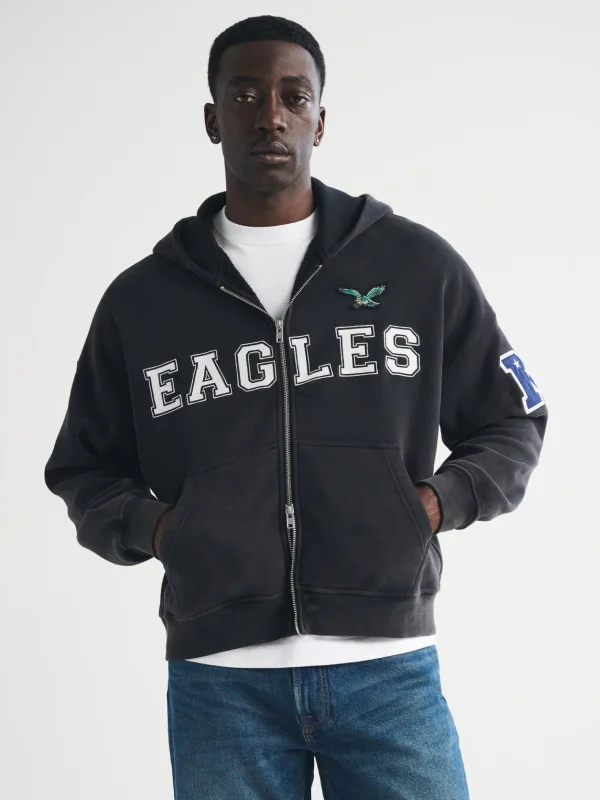 Abercrombie Philadelphia Eagles Full-Zip Hoodie
