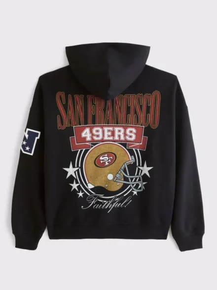 Abercrombie San Francisco 49ers Full-Zip Hoodie