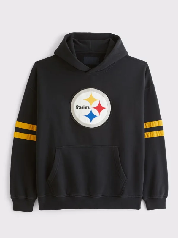 Abercrombie Steelers Popover Hoodie