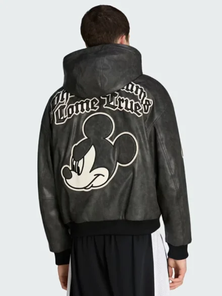 Adidas Disney Mickey Mouse Dreams Leather Jacket