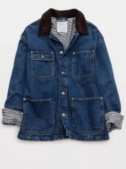 Aerie Barn Jacket Blue