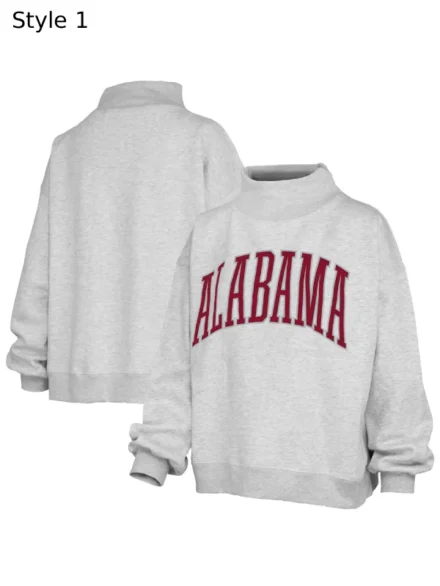 Alabama Mock Neck Sweatshirt
