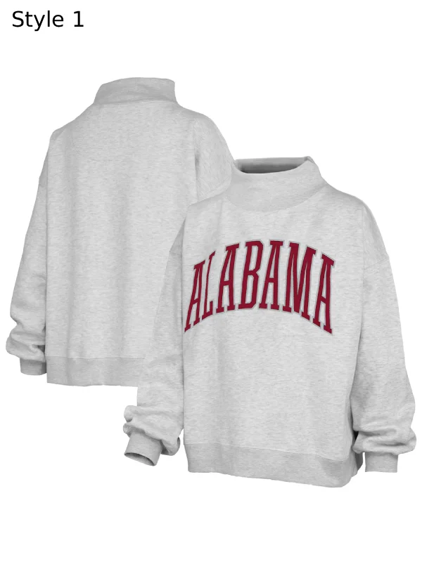 Alabama Mock Neck Sweatshirt
