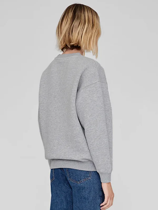 Anine Bing Crewneck Sweatshirt Grey
