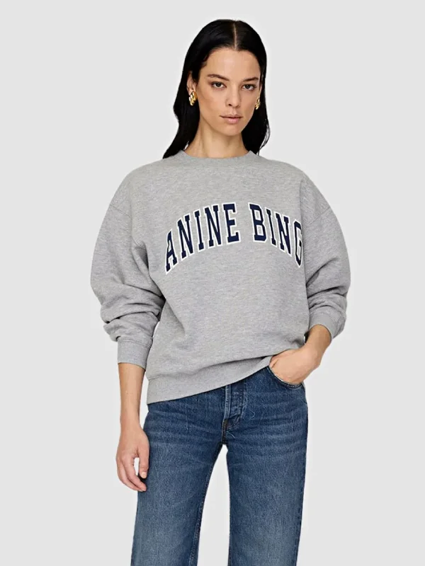 Anine Bing Grey Spencer Sweatshirt