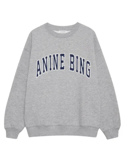 Anine Bing Sweatshirt Grey
