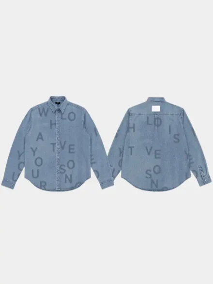 BTS Arirang Denim Shirt