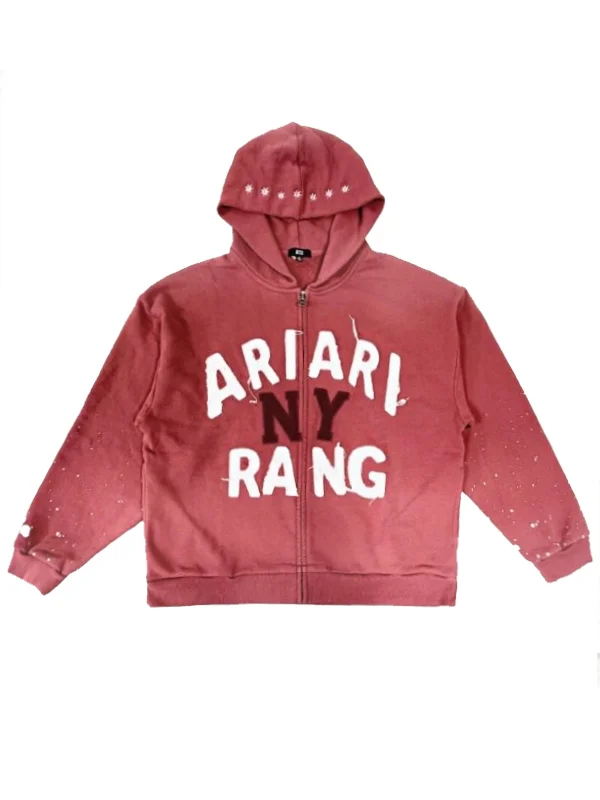 BTS Arirang Ny Hoodie Red