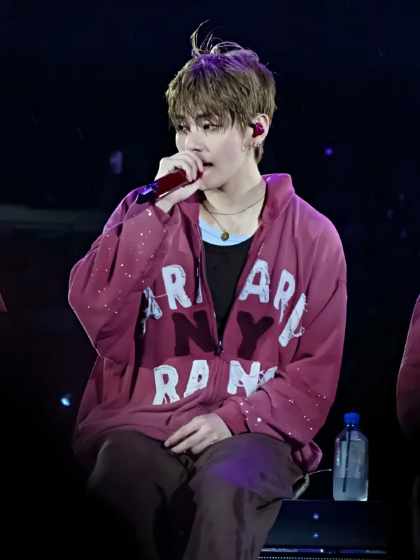 BTS Arirang Ny Red Hoodie