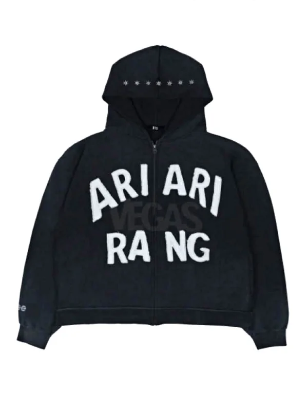 BTS Arirang Vegas Hoodie Black