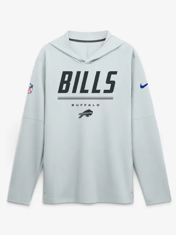 Buffalo Bills Nike Sideline Long Sleeve Hooded T-shirt