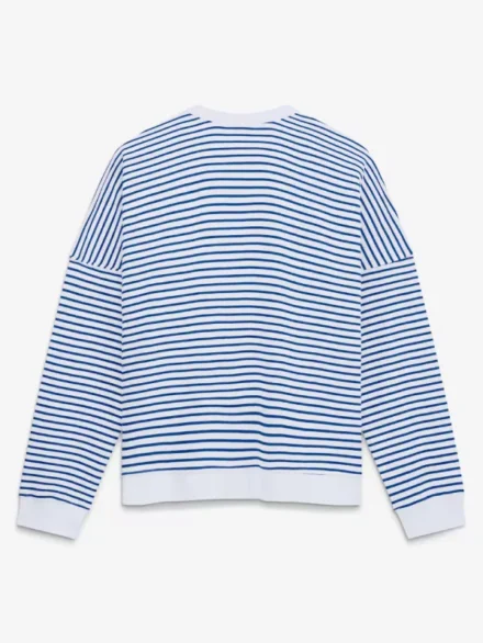 Buffalo Bills Striped Sweatshirt