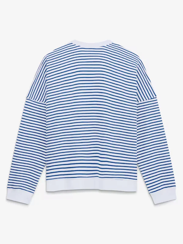 Buffalo Bills Striped Sweatshirt