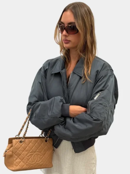 Capsule Bomber Jacket Scarlet And Sam