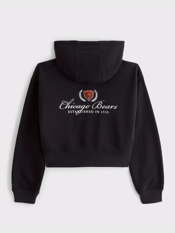 Chicago Bears Abercrombie YPB On The Go 6AM Full-Zip Hoodie