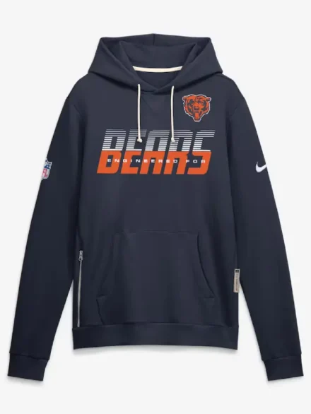 Chicago Bears Nike Sideline Hoodie 2026