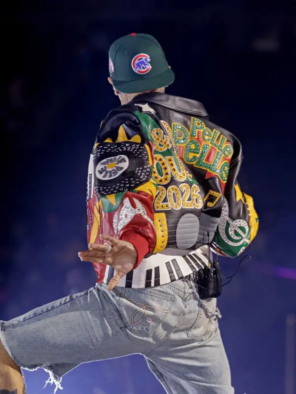 Chris Brown Pelle Pelle Bespoke Leather Jacket