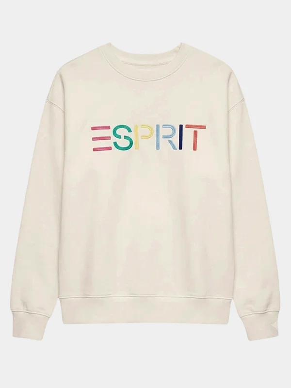Costco Esprit Cream Crewneck Sweatshirt