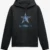 Dallas Cowboys Big & Tall Metallic Mascot Hoodie - Black