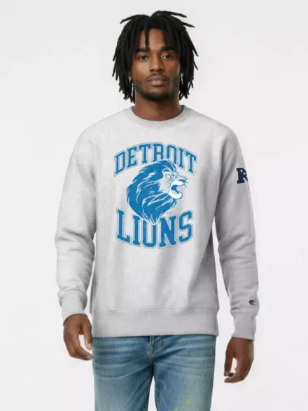 Disney Simba Detroit Lions Sweatshirt Grey