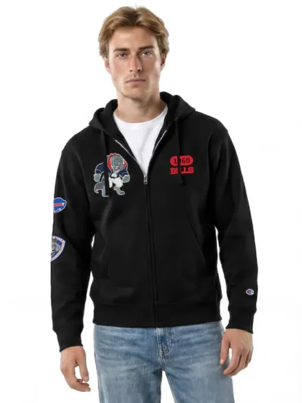 Disney x Champion Buffalo Bills Beast All-Star Full-Zip Hoodie