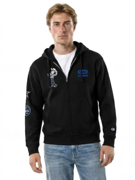 Disney x Champion Cowboys Woody All-Star Full-Zip Hoodie Black