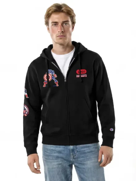 Disney x Champion Patriots Captain America All-Star Full-Zip Hoodie