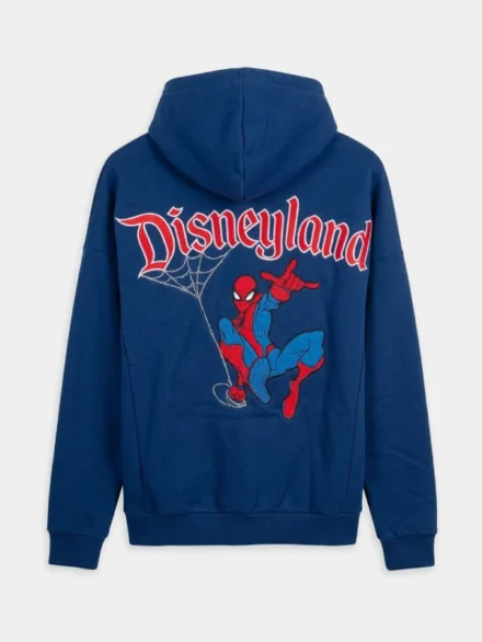 Disneyland Spiderman Zip-up Hoodie