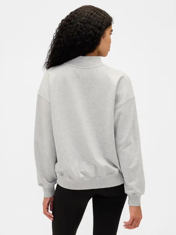 Gap Mockneck Oversized Sweatshirt