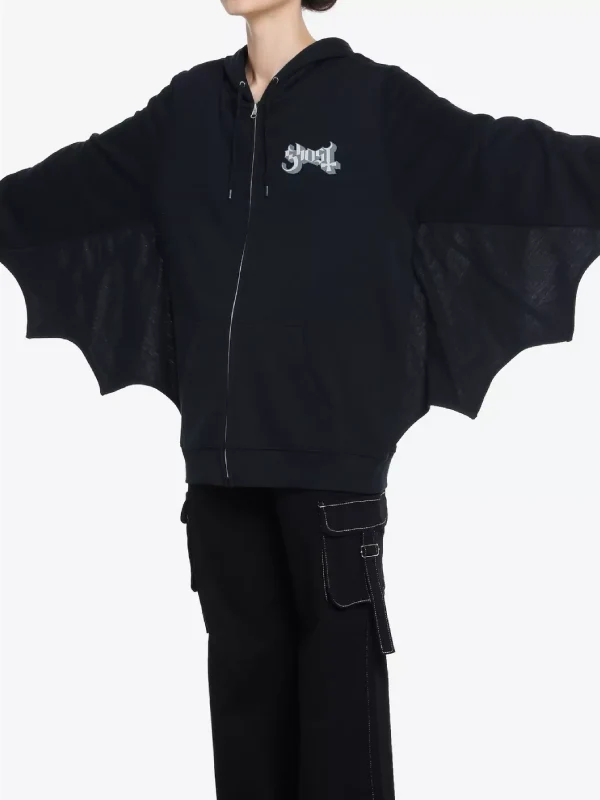 Ghost Bat Wing Hoodie Hot Topic